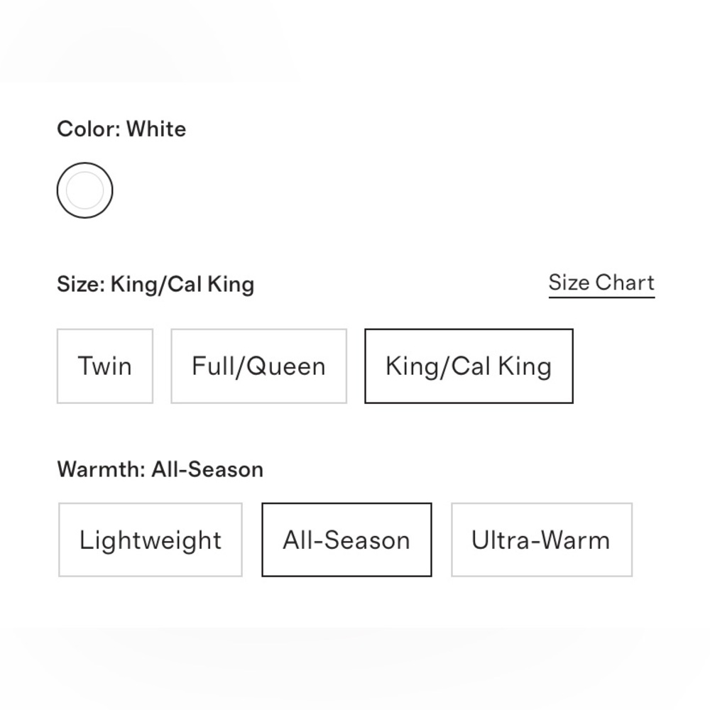 Quince All-Season Premium Down Alternative Comforter - King - Picture 5 of 14